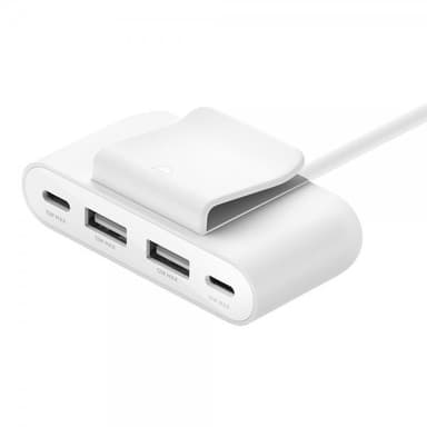 Belkin 4 port USB Power Extender 2xC 2xA 30W White