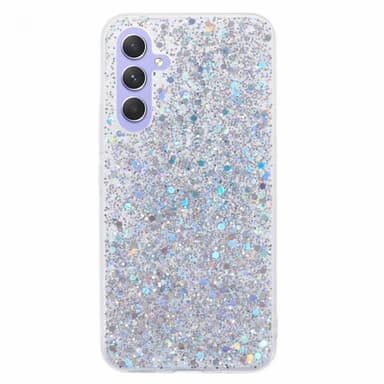 Nordic Covers Samsung Galaxy A34 5G Kuori Sparkle Series Stardust Silver