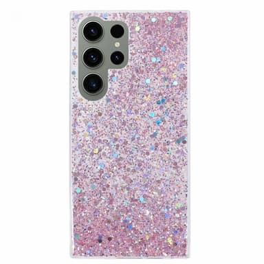 Nordic Covers Samsung Galaxy S23 Ultra Kuori Sparkle Series Blossom Pink