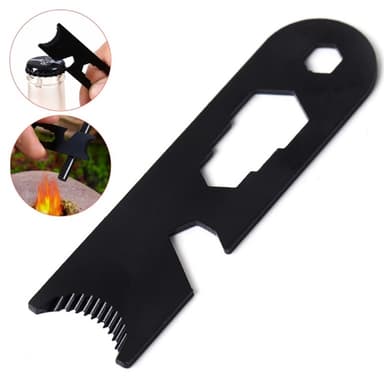 Camp Fire Starter Flint Scraper Fire Rod Striker Pullonavaaja