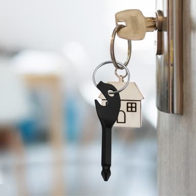 Kannettava pullonavaaja Key Design Mini Phillips -ruuvimeisseli