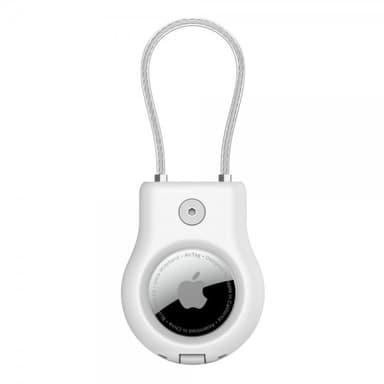 Belkin AirTag Pidike Secure Holder with Wire Cable Valkoinen