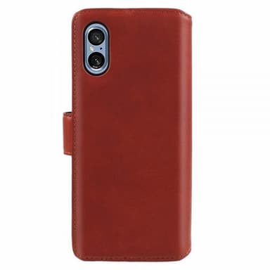 Nordic Covers Sony Xperia 5 V Kotelo Essential Leather Maple Brown