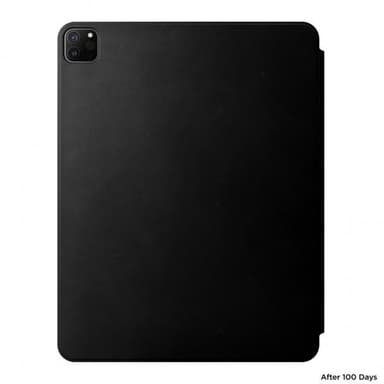 NOMAD iPad Pro 12.9 2021/2022 Kotelo Leather Folio Musta