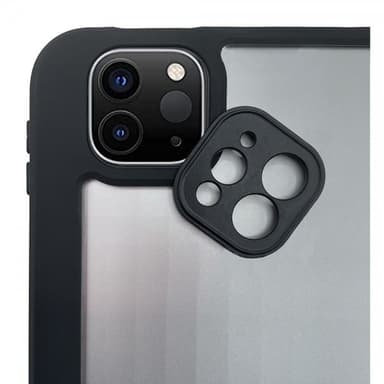 Puro iPad Pro 12.9 2020/2021/2022 Kotelo Zeta Smart Musta