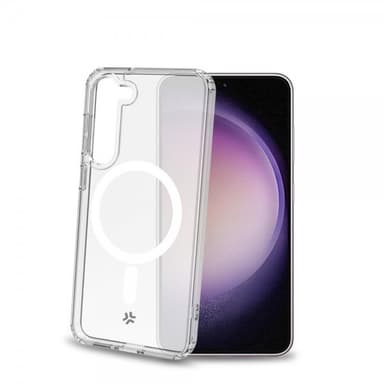 Celly Samsung Galaxy S23 Kuori GELSKINMAG MagSafe Läpinäkyvä