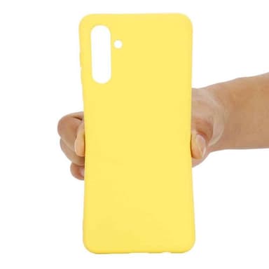 Liquid suojakuori Samsung Galaxy A55 - Keltainen