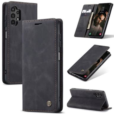 CaseMe FlipCase 013 Samsung Galaxy A35 - Musta