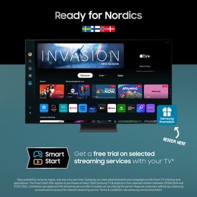 Samsung 83" S90D 4K OLED älytelevisio (2024)