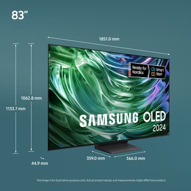 Samsung 83" S90D 4K OLED älytelevisio (2024)