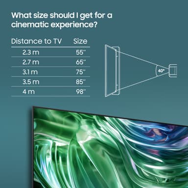 Samsung 83" S90D 4K OLED älytelevisio (2024)