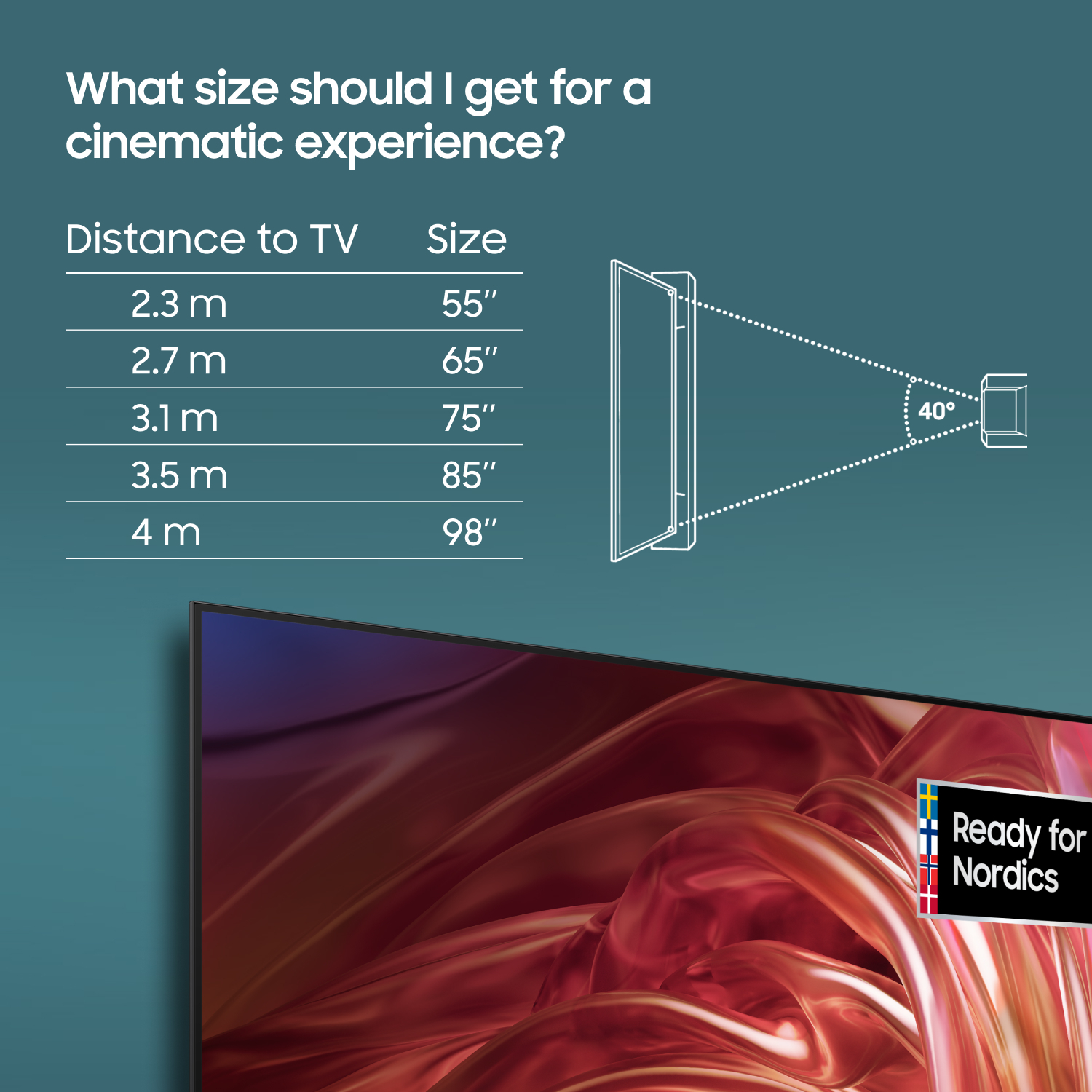 Samsung 77" S85D 4K OLED älytelevisio (2024)