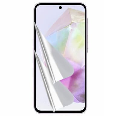 2-kpl Näytönsuoja 3D Pehmeä HydroGel Samsung Galaxy A55