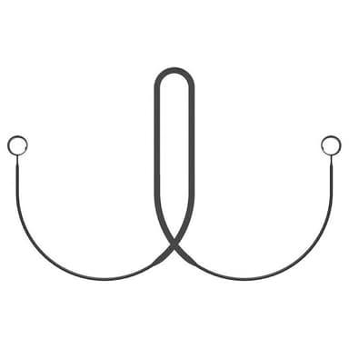 Silikoninauha Neckband JBL Live 300TWS - Musta
