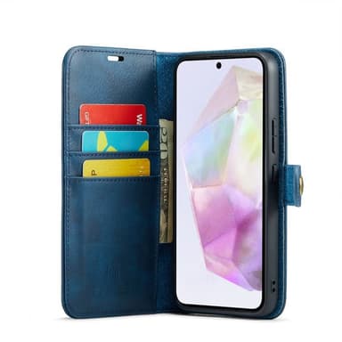 Lompakkokotelo DG-Ming 2i1 Samsung Galaxy A35 - Sininen