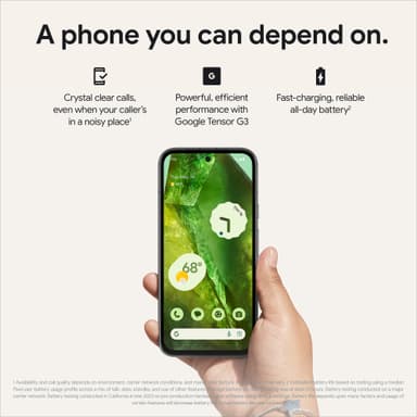 Google Pixel 8a 5G älypuhelin 8/128 GB (Obsidian)