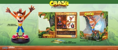 First 4 Figures Crash Bandicoot toimintafiguuri (Standard Edition)