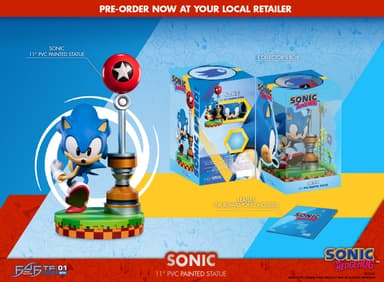 First 4 Figures Sega toimintafiguuri (Sonic the Hedgehog)