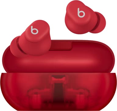 Beats Solo Buds täysin langattomat in-ear kuulokkeet (Transparent Red)
