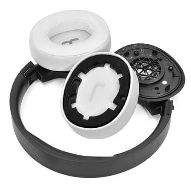 Kuulokkeiden ja sangan vaihto JBL TUNE 700BT/710BT/700BTNC/750BT/760BTNC Valkoinen