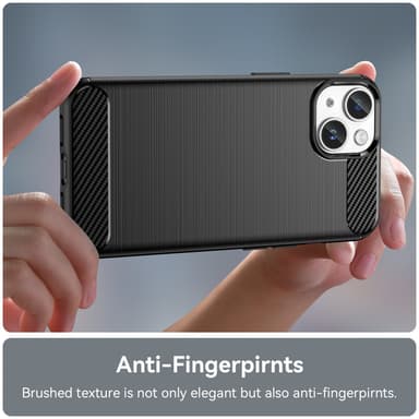 iPhone 14 Suojakuori Kotelo (Musta)