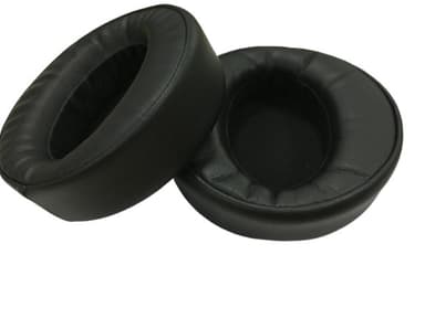 1 pari PU-proteiininahkaista korvatyynyt SONY MDR XB950:lle Musta