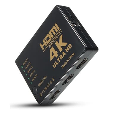 HDMI-kytkin 5x1 kaukosäätimellä