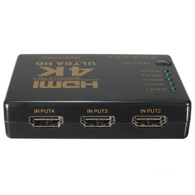 HDMI-kytkin 5x1 kaukosäätimellä