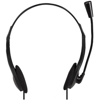 PC-kuulokkeet Stereo mikrofonilla 1x3,5mm liitin