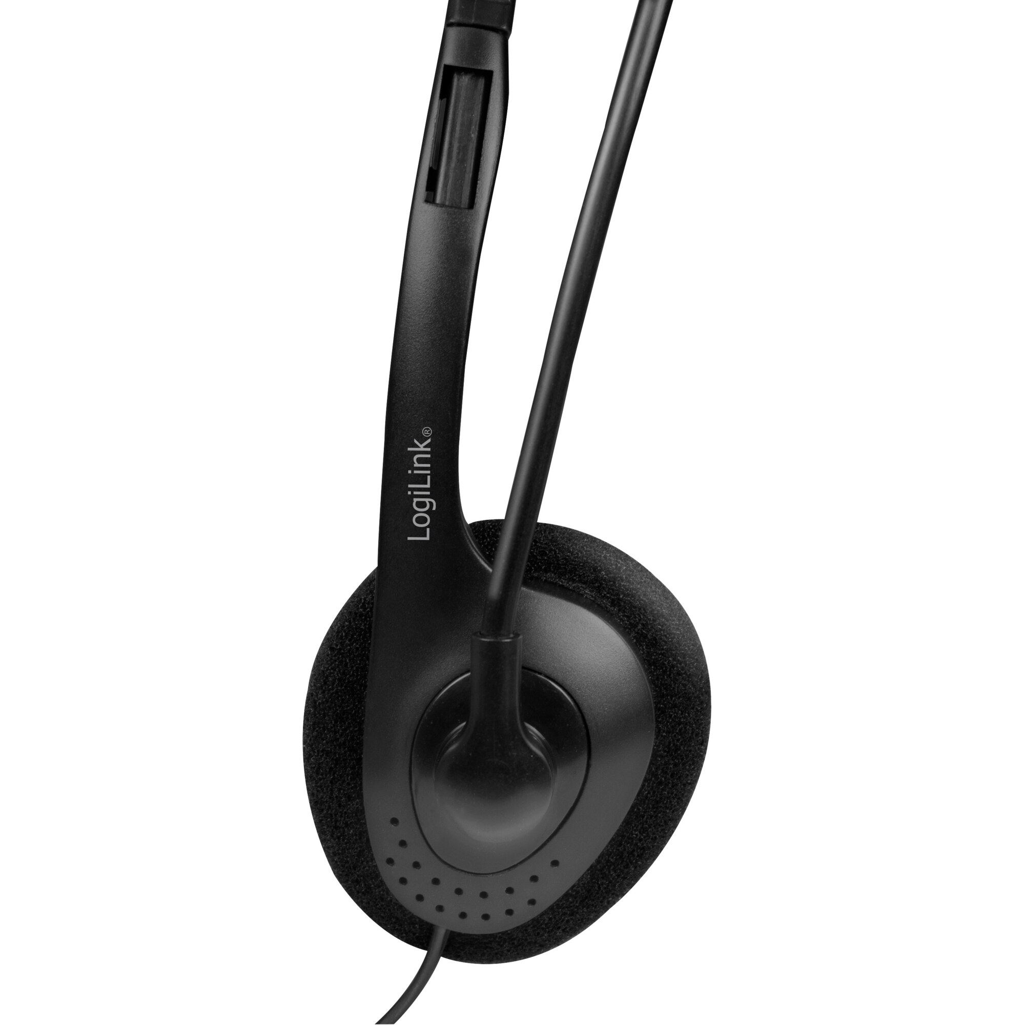 PC-kuulokkeet Stereo mikrofonilla 1x3,5mm liitin