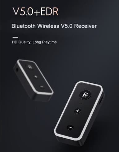 Bluetooth 5.0 -vastaanotin / Aux-autosovitin