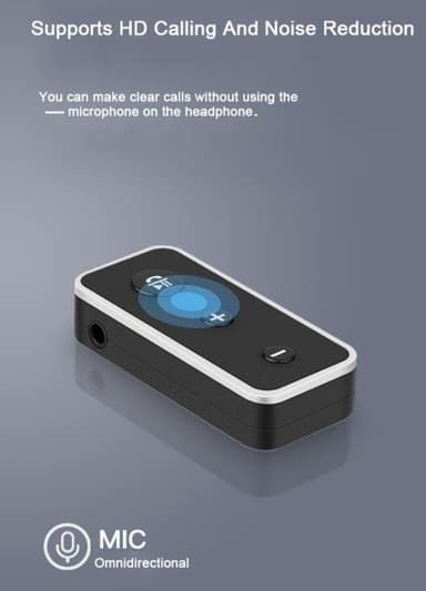 Bluetooth 5.0 -vastaanotin / Aux-autosovitin