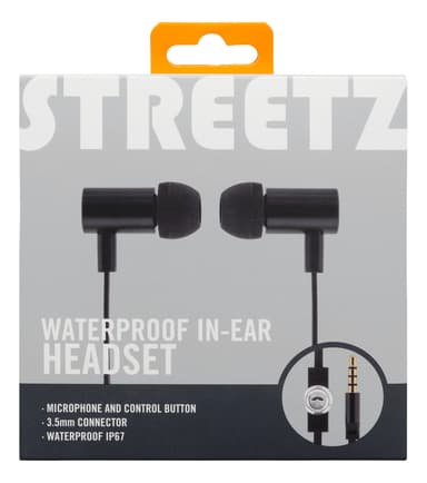 E200 Waterproof in-ear headset button 3.5 mm IP67