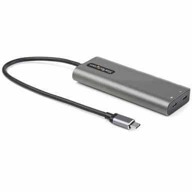 StarTech.com DKT31CMDPHPD, Langallinen, USB 3.2 Gen 1 (3.1 Gen 1) Type-C, 100 W,