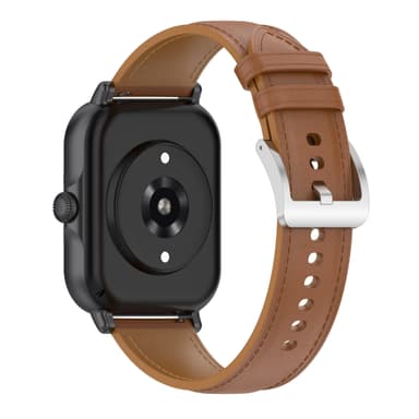 Aito nahkaranneke 22 mm Garmin Venu 3, Forerunner 265/255 Ruskea