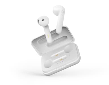 T110 TWS earbuds charging case  BT 5 matte white