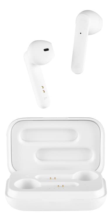 T110 TWS earbuds charging case  BT 5 matte white