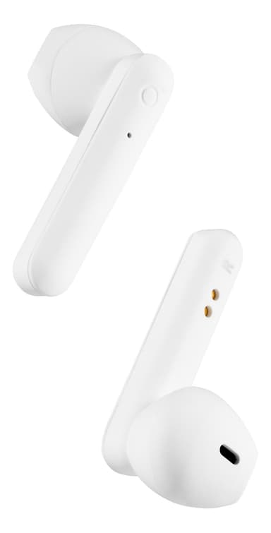 T110 TWS earbuds charging case  BT 5 matte white