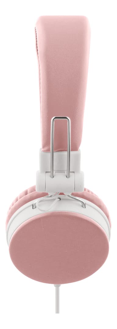 H300 Headphones with microphone, foldable, 3.5 mm, pink