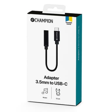 USB-C-sovitin 3,5 mm DAC Blackiin