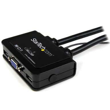 StarTech.com SV211USB, 2048 x 1536 pikseliä, Musta