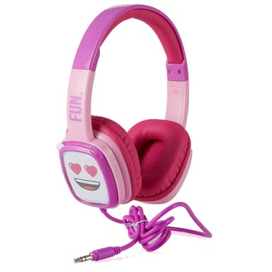EMOJI Kuuloke Flip'N'Switch Junior On-Ear Langaton Rosa 85dB