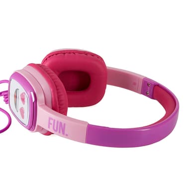 EMOJI Kuuloke Flip'N'Switch Junior On-Ear Langaton Rosa 85dB