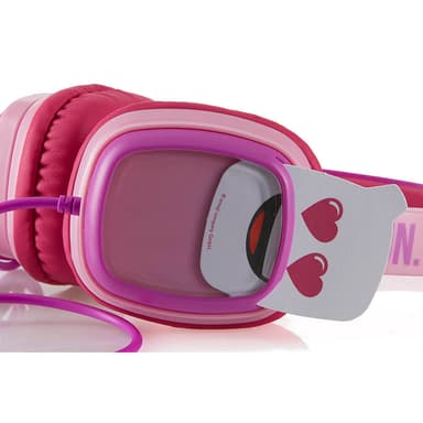 EMOJI Kuuloke Flip'N'Switch Junior On-Ear Langaton Rosa 85dB