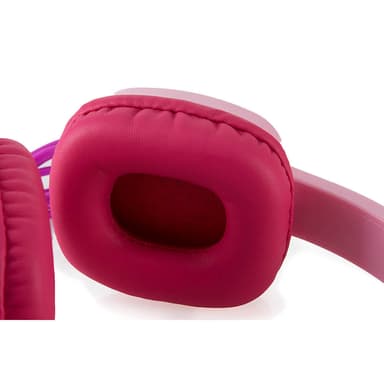 EMOJI Kuuloke Flip'N'Switch Junior On-Ear Langaton Rosa 85dB