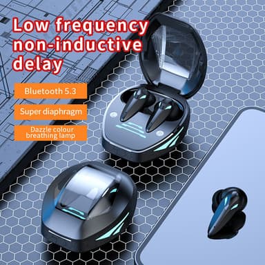 Langattomat kuulokkeet Bluetooth 5.3 Musta