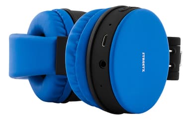 BT200 Foldable on-ear BT headset, 3.5 mm, blue