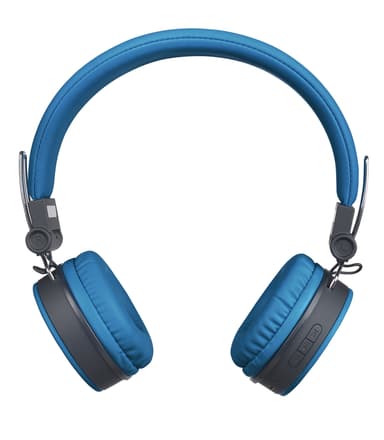 BT200 Foldable on-ear BT headset, 3.5 mm, blue