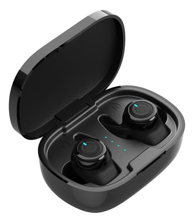 T220 TWS stayinear earbuds charging case BT 5 TWS black