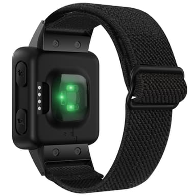 Garmin Forerunner 35/30 rannekoru nailon sotilaallinen vihreä
